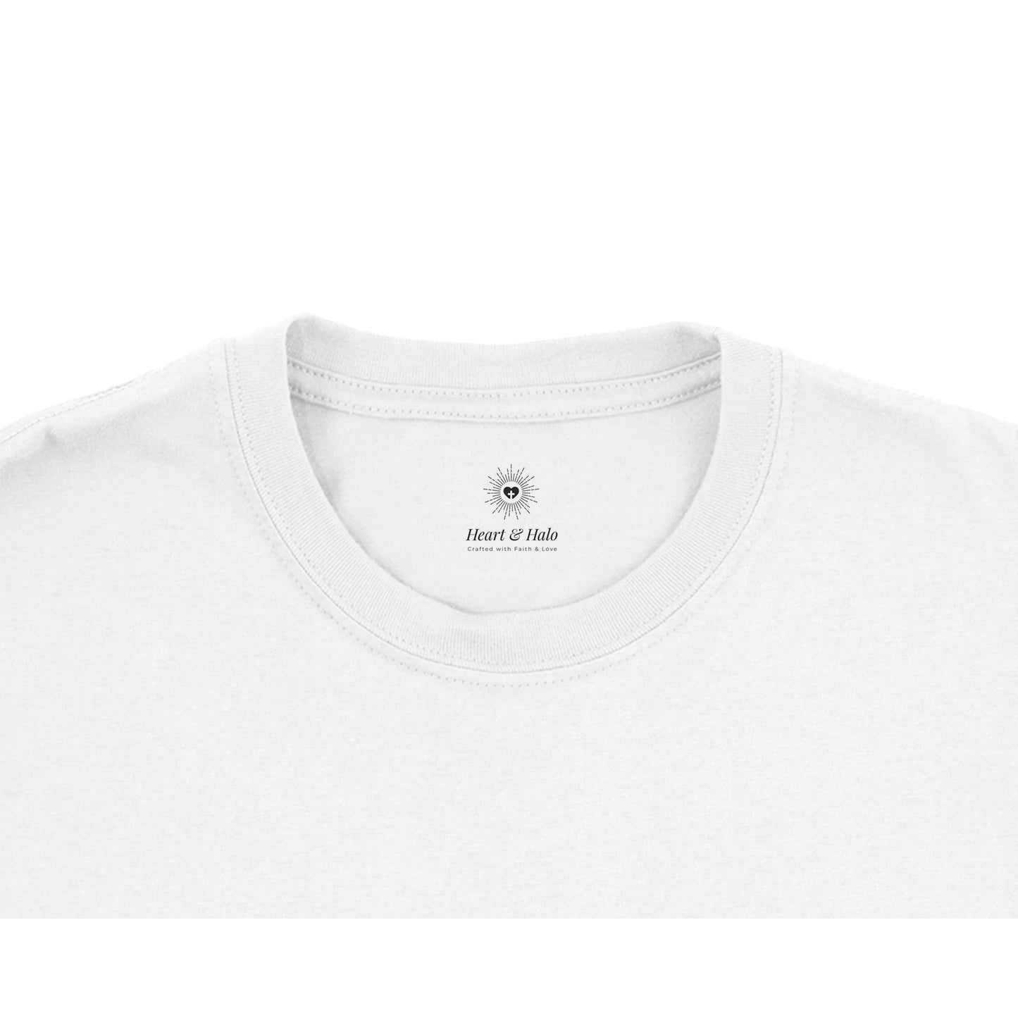 Our Lady of Fatima | Adult Cotton Crewneck T-Shirt | 20% Donation - Heart & Halo