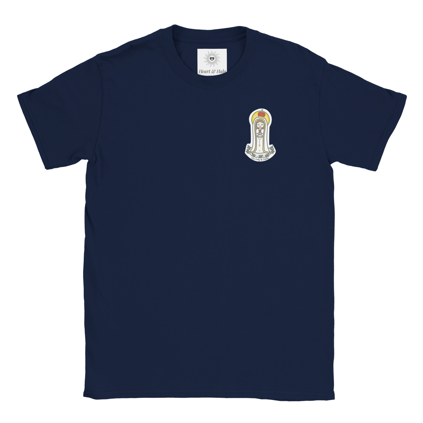 Our Lady of Fatima Kids T-Shirt – Inspired by Little Artist Designs - Heart & Halo