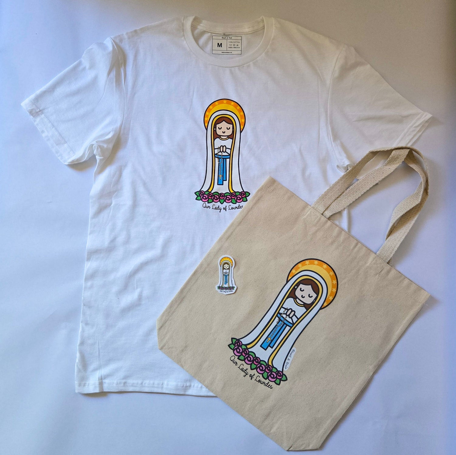 Our Lady of Lourdes Collection - Heart & Halo
